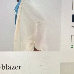 J Crew Relaxed Sweater Blazer